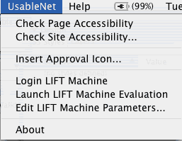 Usable Net commands